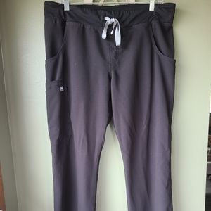 Black Figs cargo scrubs